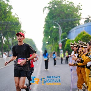 Race photo from SURABAYA ISOPLUS MARATHON 2026