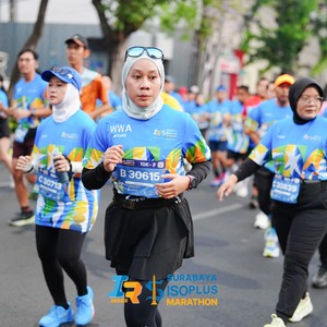 Race photo from SURABAYA ISOPLUS MARATHON 2026