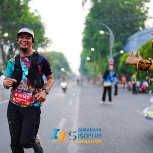 Race photo from SURABAYA ISOPLUS MARATHON 2026