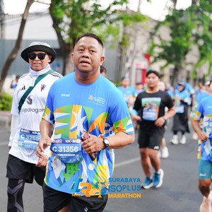 Race photo from SURABAYA ISOPLUS MARATHON 2026