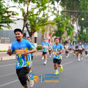 Race photo from SURABAYA ISOPLUS MARATHON 2026