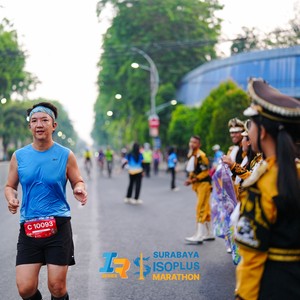 Race photo from SURABAYA ISOPLUS MARATHON 2026
