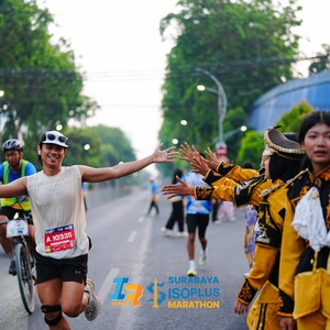 Race photo from SURABAYA ISOPLUS MARATHON 2026