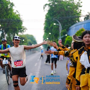 Race photo from SURABAYA ISOPLUS MARATHON 2026