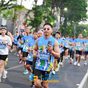 Race photo from SURABAYA ISOPLUS MARATHON 2026