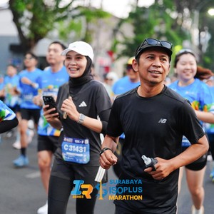 Race photo from SURABAYA ISOPLUS MARATHON 2026