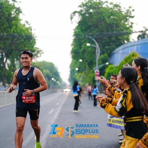 Race photo from SURABAYA ISOPLUS MARATHON 2026