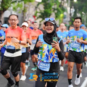 Race photo from SURABAYA ISOPLUS MARATHON 2026