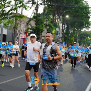Race photo from SURABAYA ISOPLUS MARATHON 2026