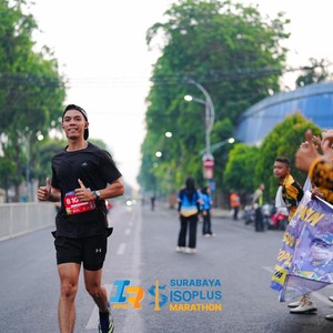Race photo from SURABAYA ISOPLUS MARATHON 2026