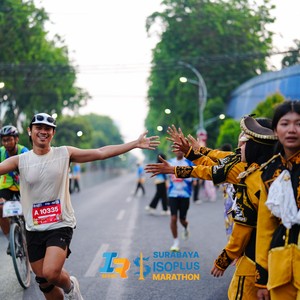 Race photo from SURABAYA ISOPLUS MARATHON 2026