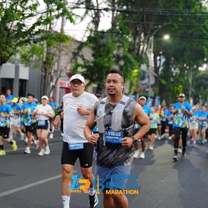 Race photo from SURABAYA ISOPLUS MARATHON 2026