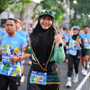 Race photo from SURABAYA ISOPLUS MARATHON 2026