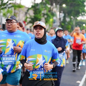 Race photo from SURABAYA ISOPLUS MARATHON 2026