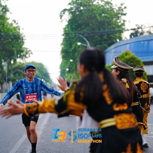 Race photo from SURABAYA ISOPLUS MARATHON 2026