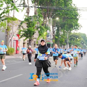 Race photo from SURABAYA ISOPLUS MARATHON 2026
