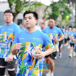 Race photo from SURABAYA ISOPLUS MARATHON 2026