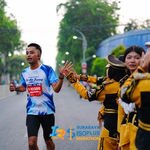 Race photo from SURABAYA ISOPLUS MARATHON 2026