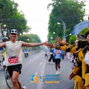Race photo from SURABAYA ISOPLUS MARATHON 2026