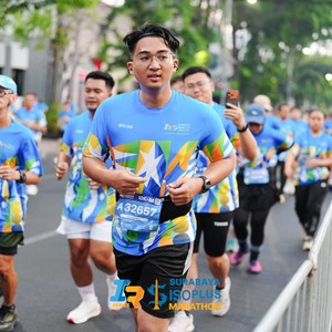 Race photo from SURABAYA ISOPLUS MARATHON 2026