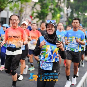 Race photo from SURABAYA ISOPLUS MARATHON 2026