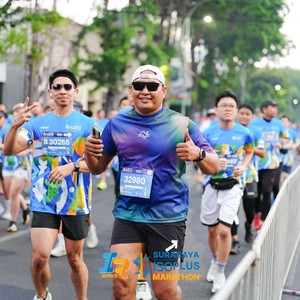 Race photo from SURABAYA ISOPLUS MARATHON 2026
