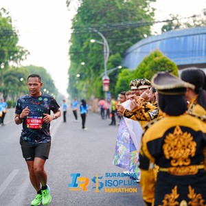 Race photo from SURABAYA ISOPLUS MARATHON 2026