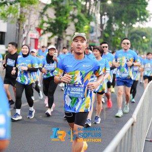Race photo from SURABAYA ISOPLUS MARATHON 2026