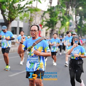Race photo from SURABAYA ISOPLUS MARATHON 2026