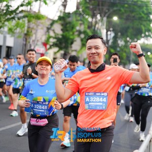 Race photo from SURABAYA ISOPLUS MARATHON 2026