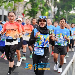 Race photo from SURABAYA ISOPLUS MARATHON 2026