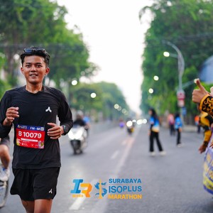 Race photo from SURABAYA ISOPLUS MARATHON 2026