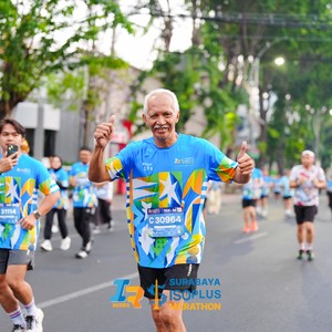 Race photo from SURABAYA ISOPLUS MARATHON 2026