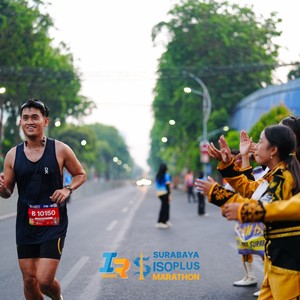 Race photo from SURABAYA ISOPLUS MARATHON 2026