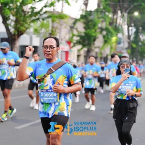 Race photo from SURABAYA ISOPLUS MARATHON 2026