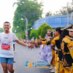 Race photo from SURABAYA ISOPLUS MARATHON 2026