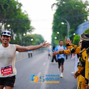 Race photo from SURABAYA ISOPLUS MARATHON 2026