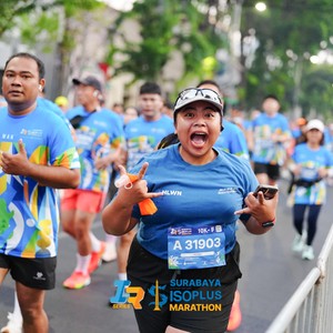 Race photo from SURABAYA ISOPLUS MARATHON 2026