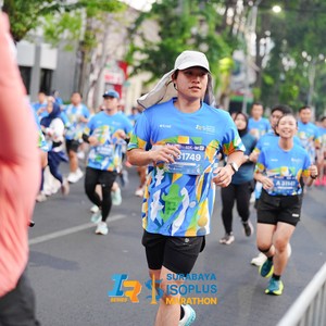 Race photo from SURABAYA ISOPLUS MARATHON 2026