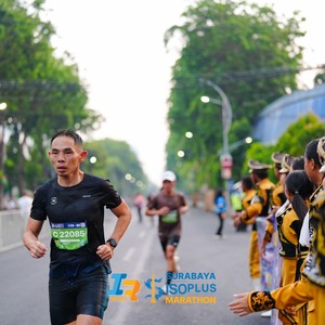 Race photo from SURABAYA ISOPLUS MARATHON 2026