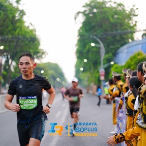 Race photo from SURABAYA ISOPLUS MARATHON 2026