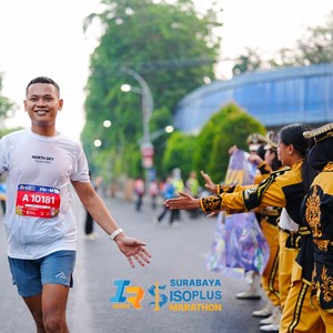 Race photo from SURABAYA ISOPLUS MARATHON 2026
