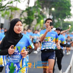 Race photo from SURABAYA ISOPLUS MARATHON 2026
