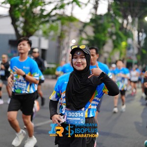Race photo from SURABAYA ISOPLUS MARATHON 2026