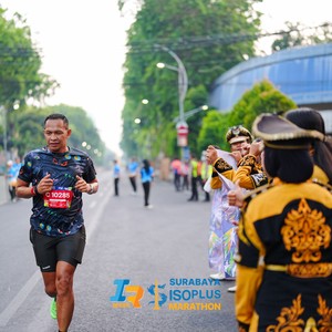 Race photo from SURABAYA ISOPLUS MARATHON 2026