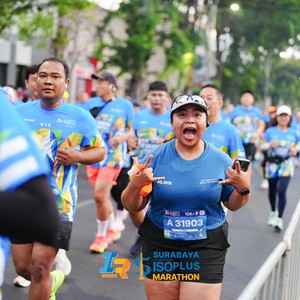 Race photo from SURABAYA ISOPLUS MARATHON 2026
