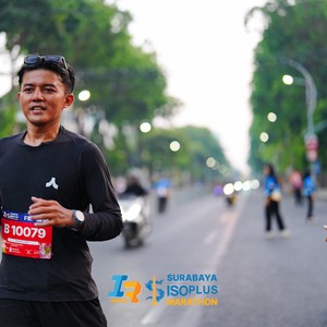 Race photo from SURABAYA ISOPLUS MARATHON 2026