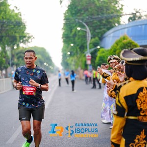 Race photo from SURABAYA ISOPLUS MARATHON 2026