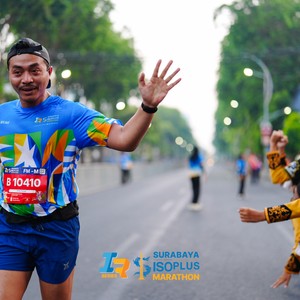 Race photo from SURABAYA ISOPLUS MARATHON 2026
