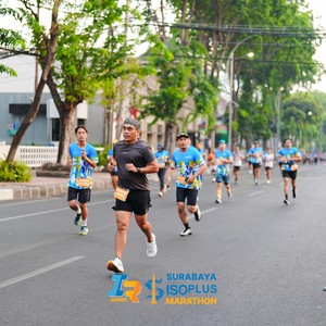 Race photo from SURABAYA ISOPLUS MARATHON 2026